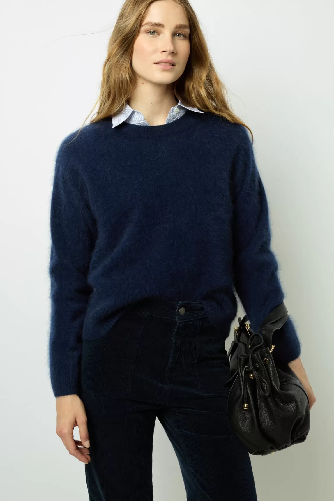 Shop Gerard Darel Brushed cashmere sweater - JASMINA