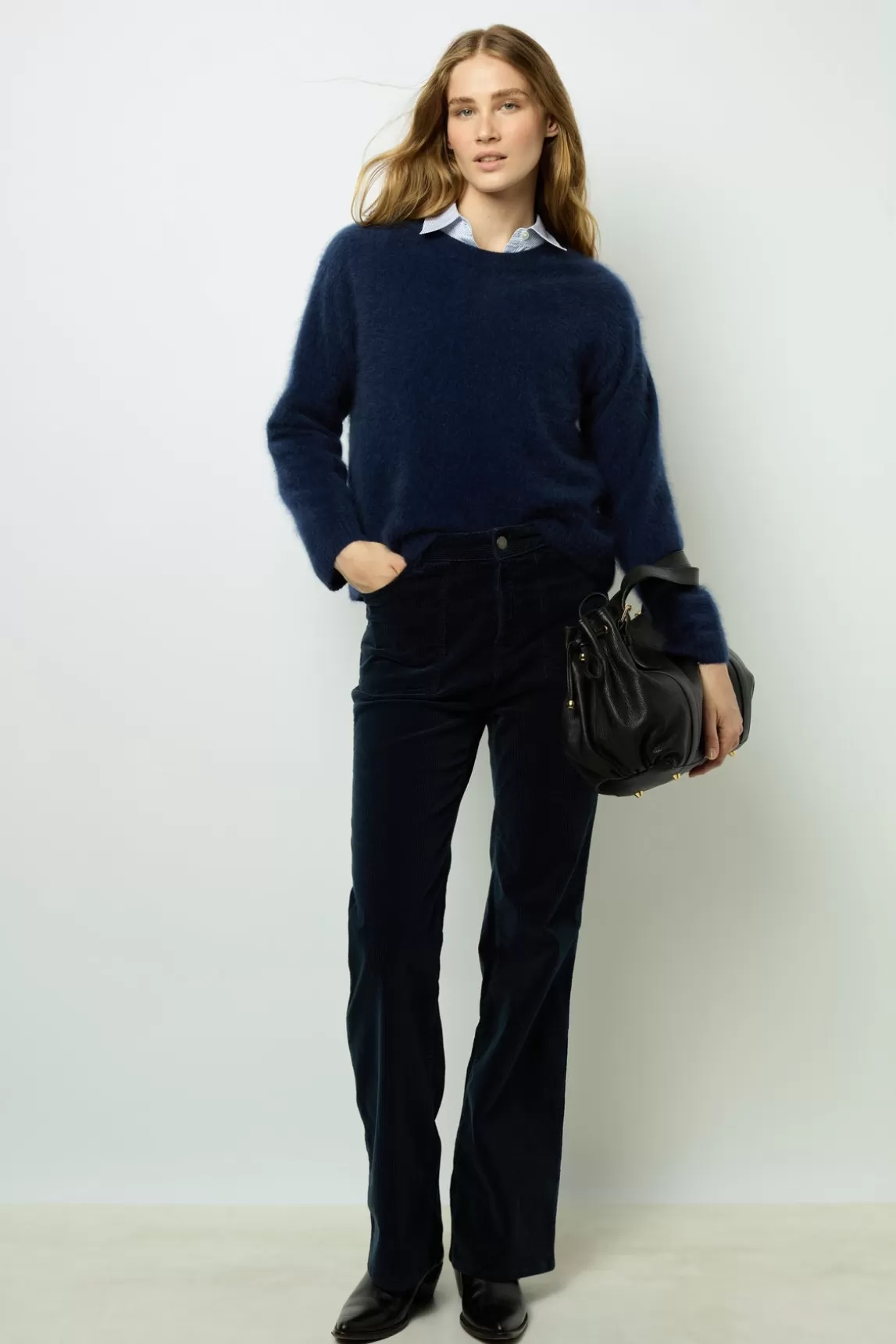 Shop Gerard Darel Brushed cashmere sweater - JASMINA