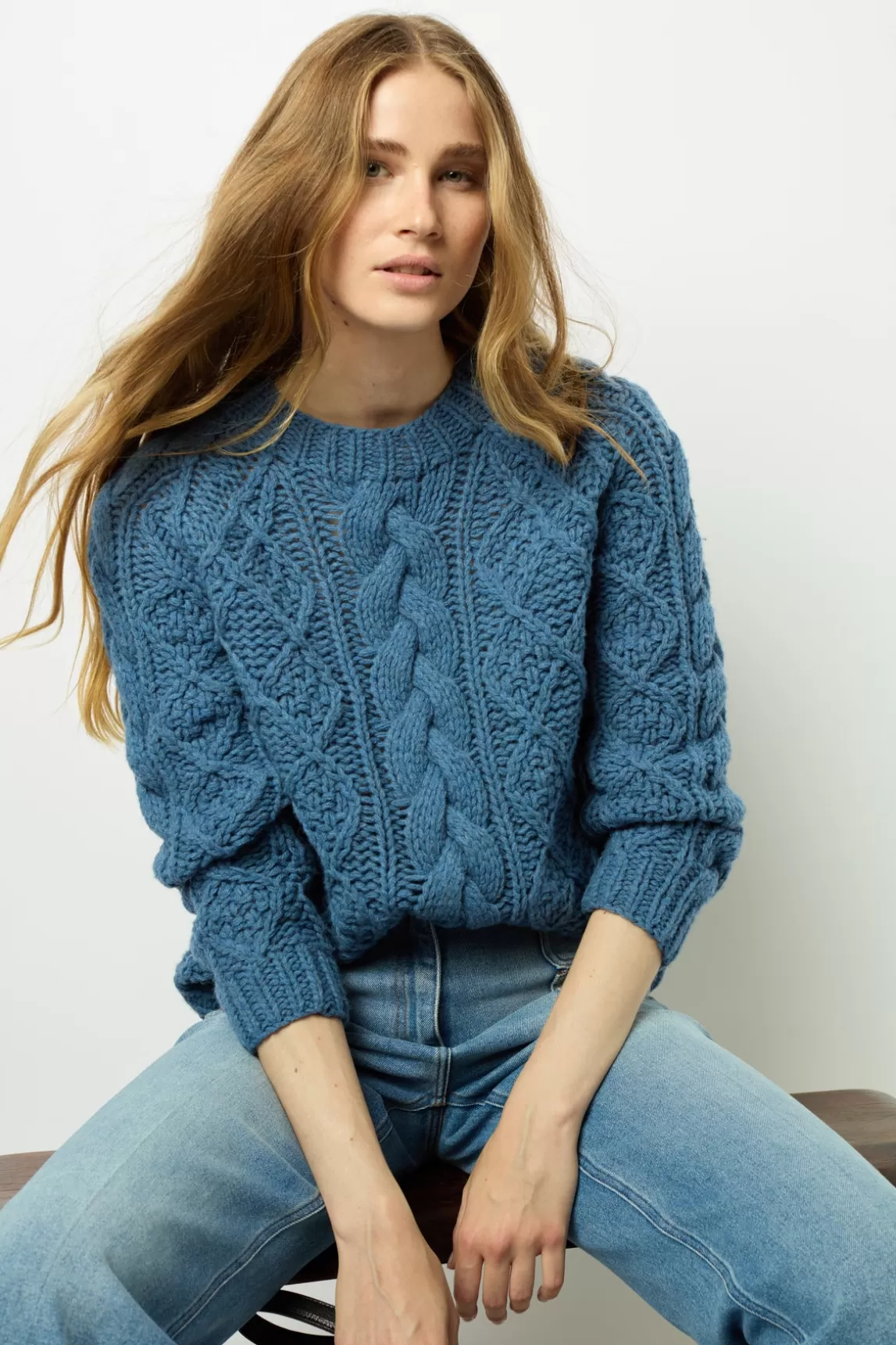 Clearance Gerard Darel Chunky twisted sweater - JORDANA Jeans