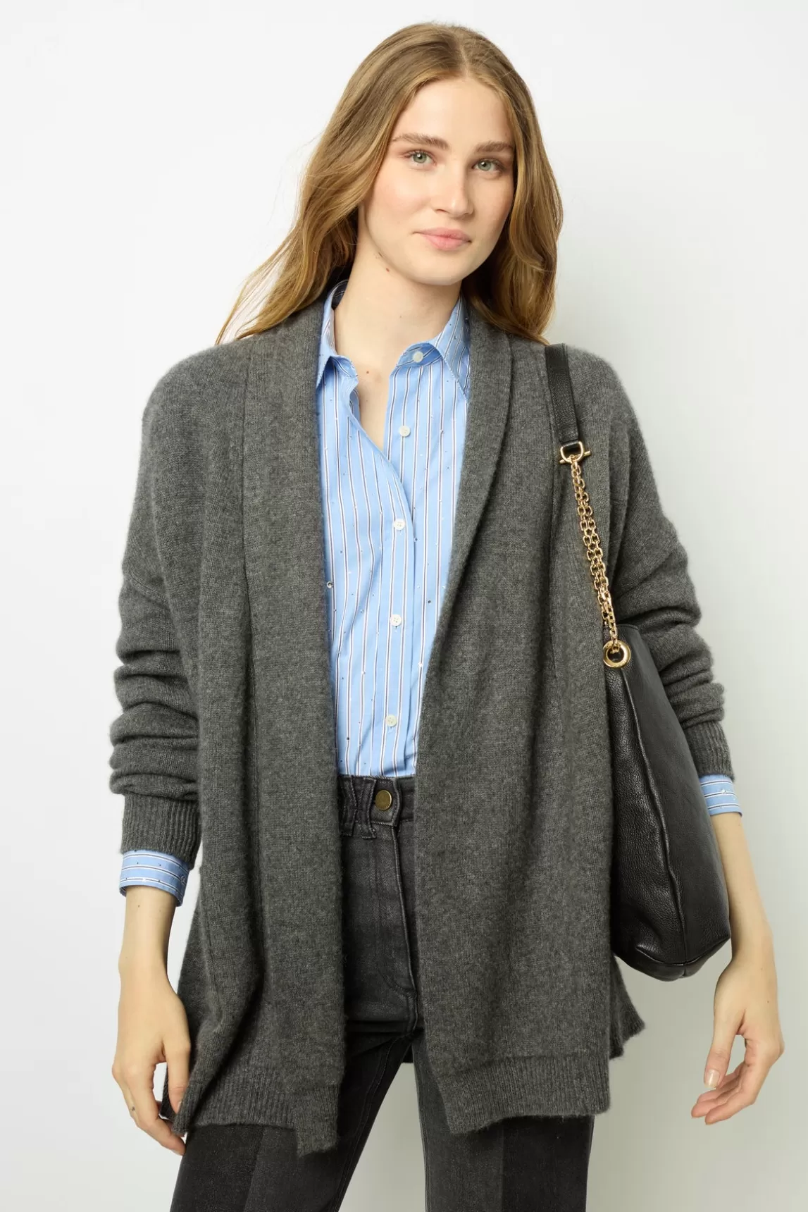 Outlet Gerard Darel Edge to edge, open cashmere cardigan - JOHANA Grismoyen