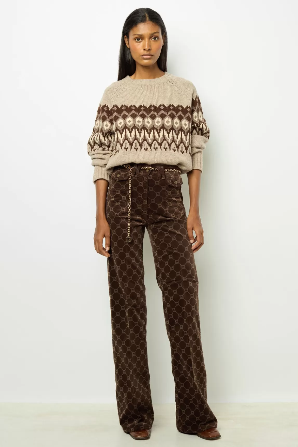 Online Gerard Darel Flared corduroy jeans - ANNA Cinanon