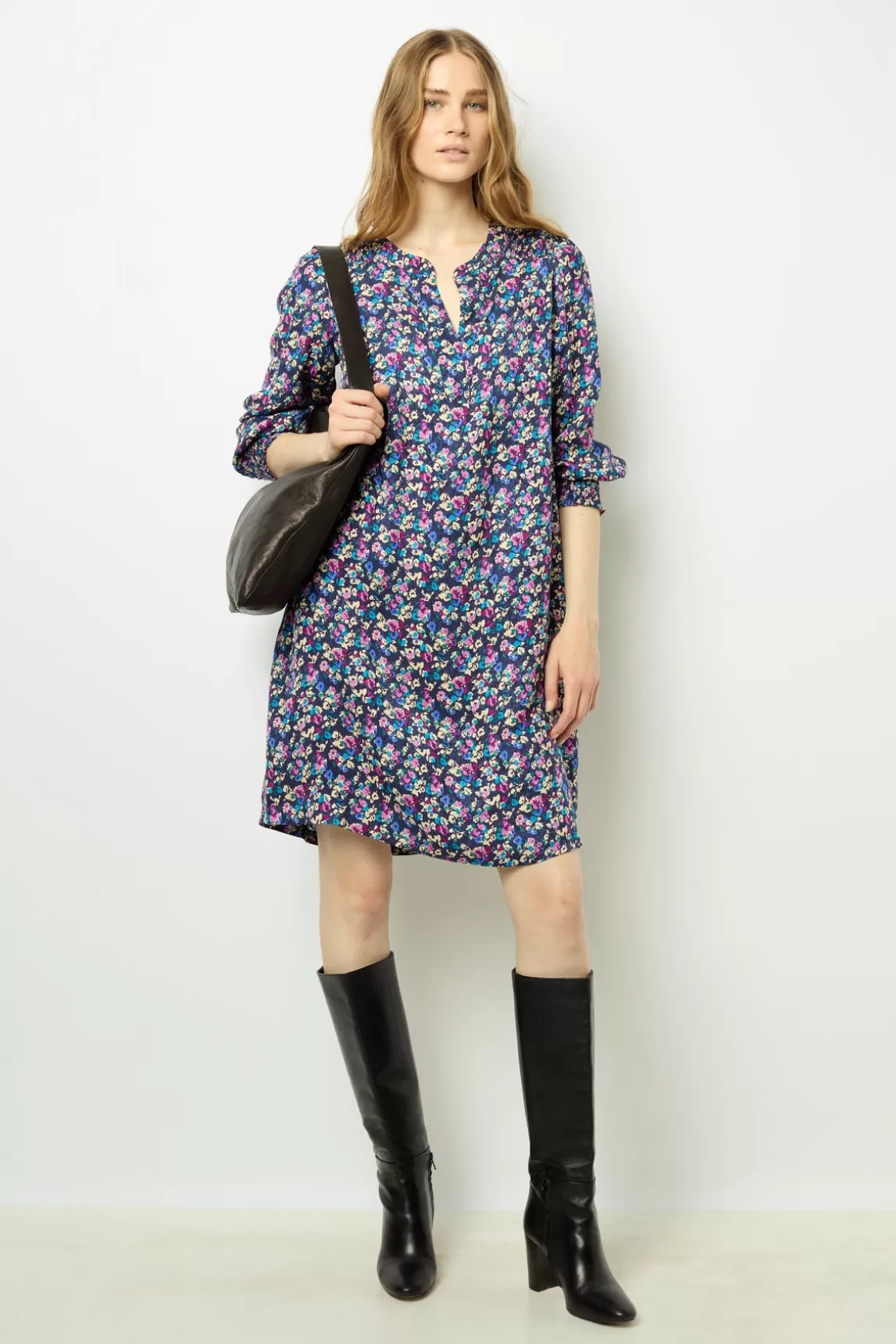 Shop Gerard Darel Floral jacquard mini dress – SALYA Marine