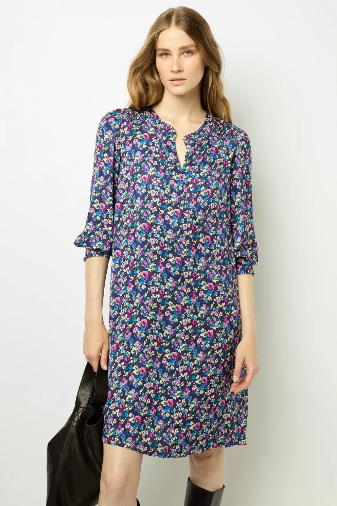 Shop Gerard Darel Floral jacquard mini dress – SALYA Marine