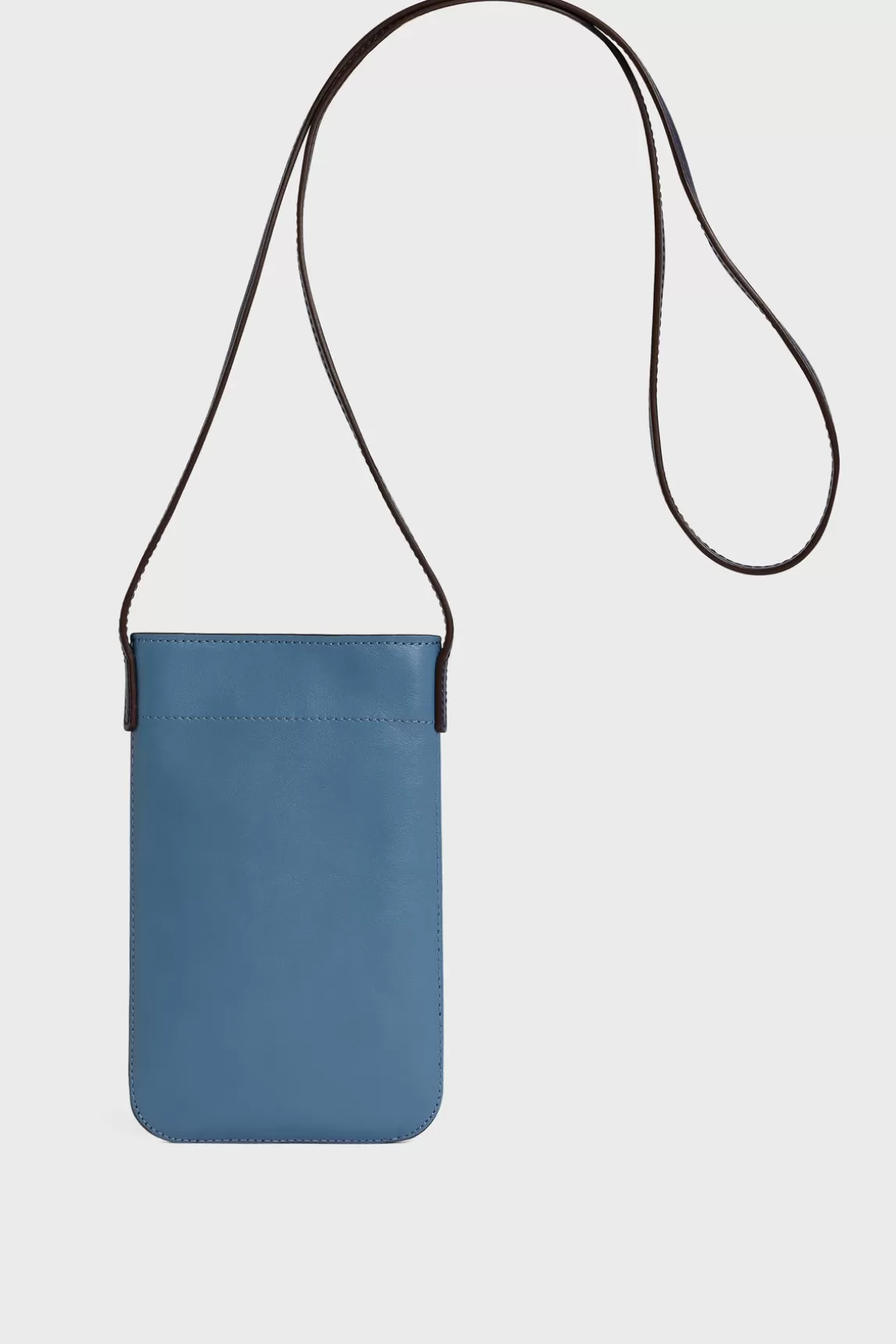 New Gerard Darel Phoneholder in leather - LADYPHONE Océan/Arctique/Marine