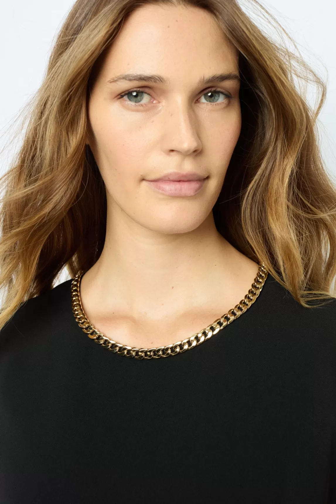 Outlet Gerard Darel Waisted dress with gold chain - SAYANNA Noir