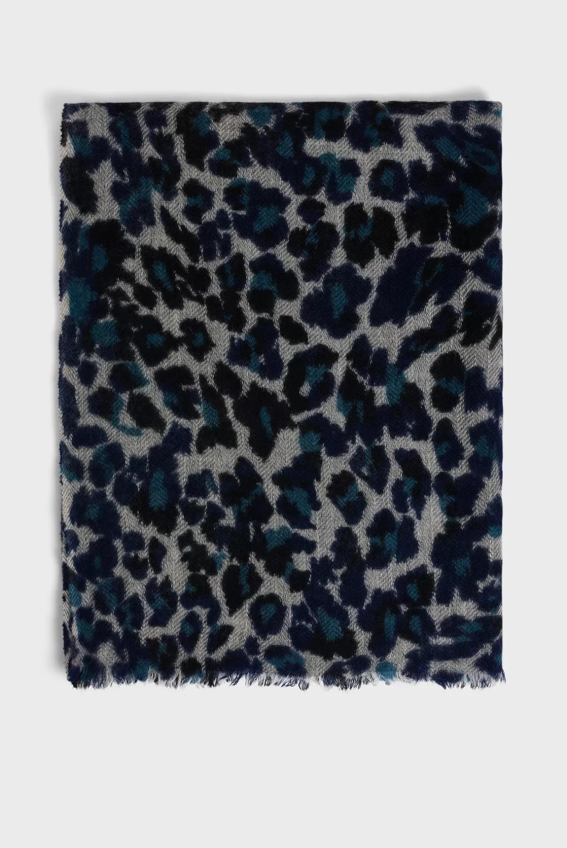 Store Gerard Darel Wool and cashmere leopard scarf - DANY Marine